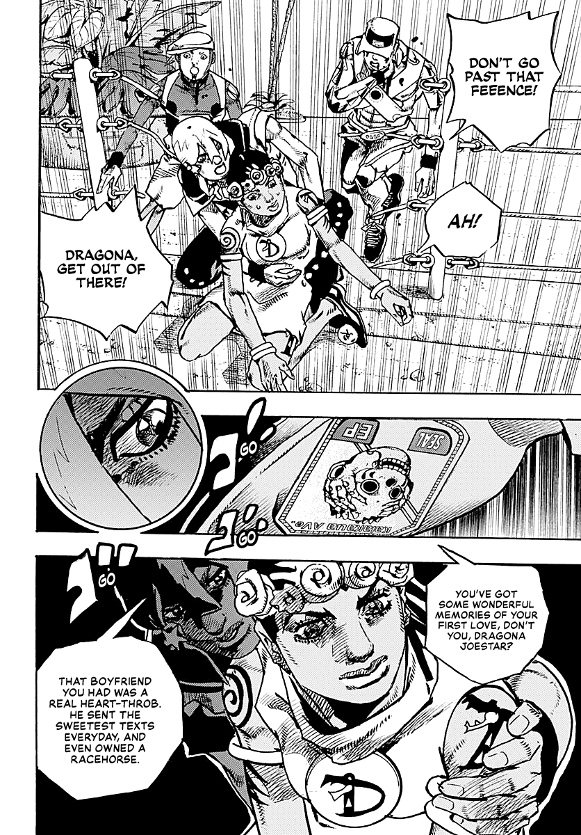 JoJo's Bizarre Adventure Part 9 - The JOJOLands Chapter 36 page 9 - Chapter 36: Usagi, Fraud, and Suspicion Part 4