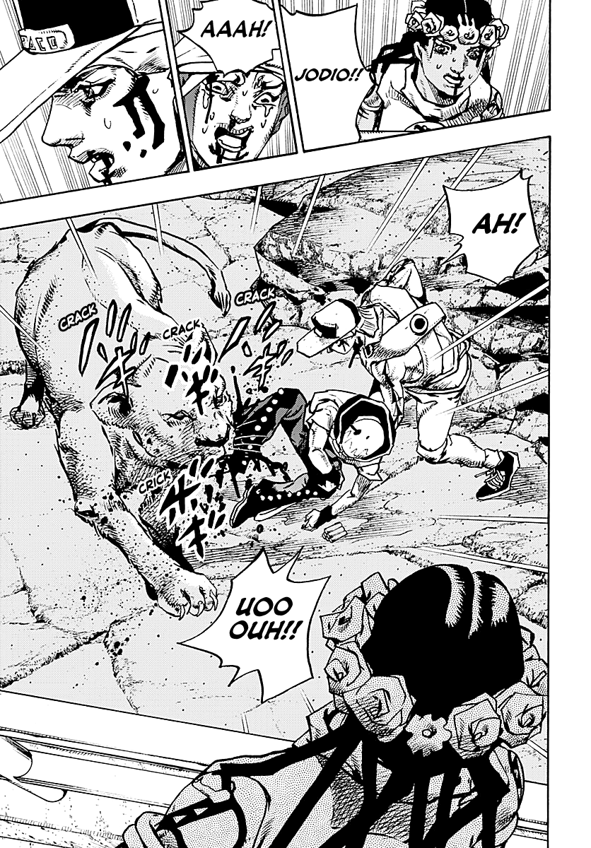 JoJo's Bizarre Adventure Part 9 - The JOJOLands Chapter 37 page 11 - Chapter 37: Usagi, Fraud, and Suspicion Part 5