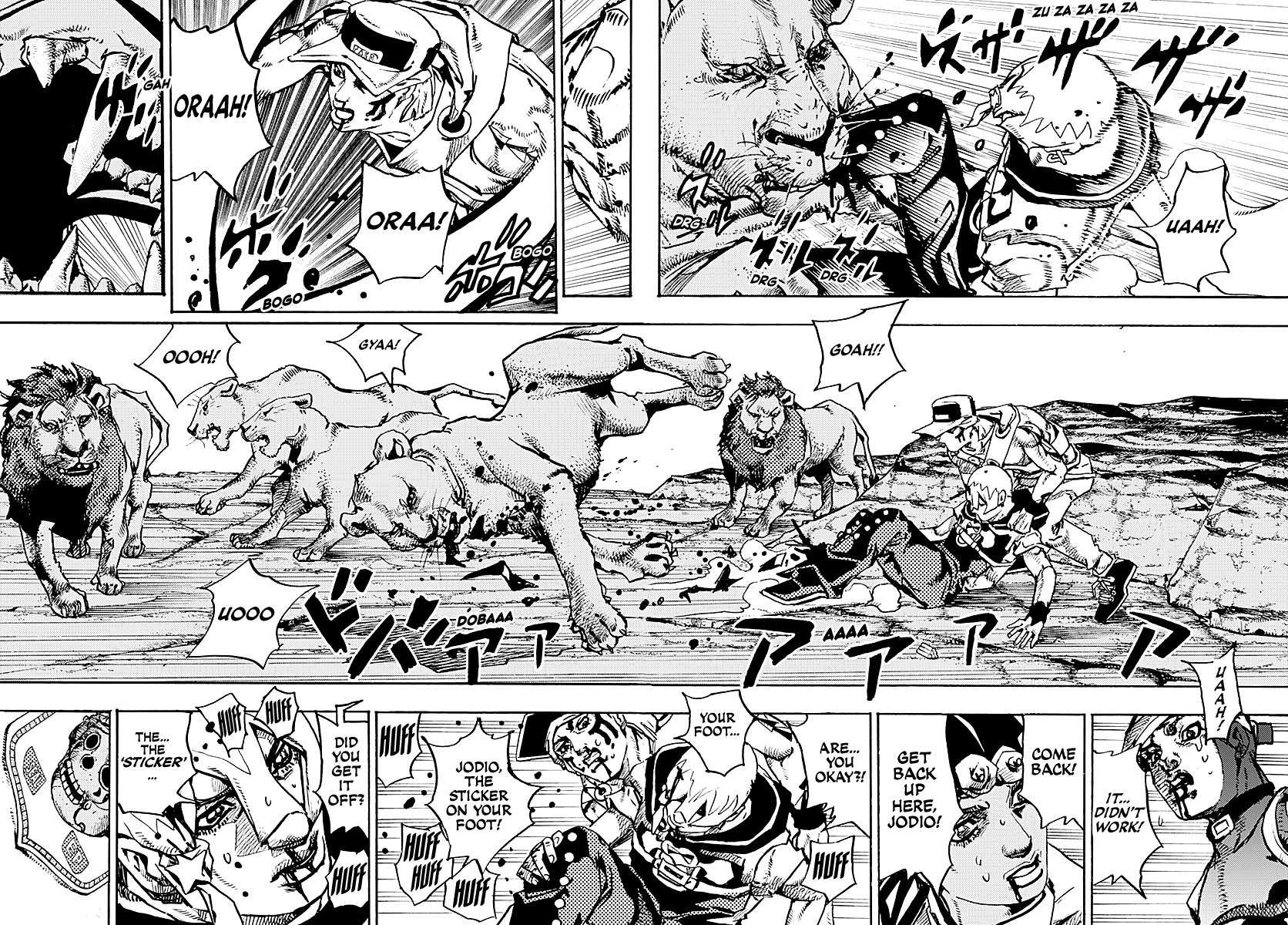 JoJo's Bizarre Adventure Part 9 - The JOJOLands Chapter 37 page 12 - Chapter 37: Usagi, Fraud, and Suspicion Part 5