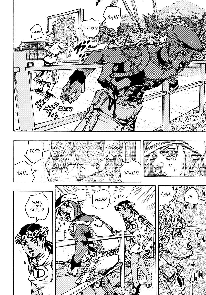 JoJo's Bizarre Adventure Part 9 - The JOJOLands Chapter 37 page 15 - Chapter 37: Usagi, Fraud, and Suspicion Part 5