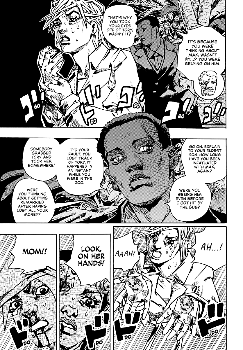 JoJo's Bizarre Adventure Part 9 - The JOJOLands Chapter 37 page 18 - Chapter 37: Usagi, Fraud, and Suspicion Part 5
