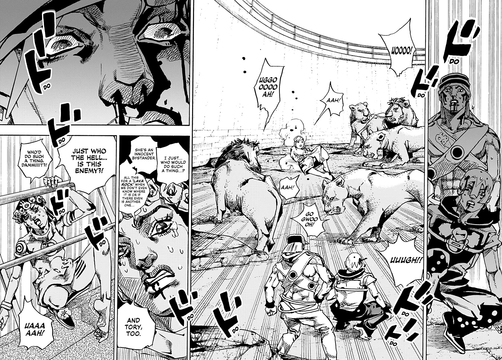 JoJo's Bizarre Adventure Part 9 - The JOJOLands Chapter 37 page 21 - Chapter 37: Usagi, Fraud, and Suspicion Part 5