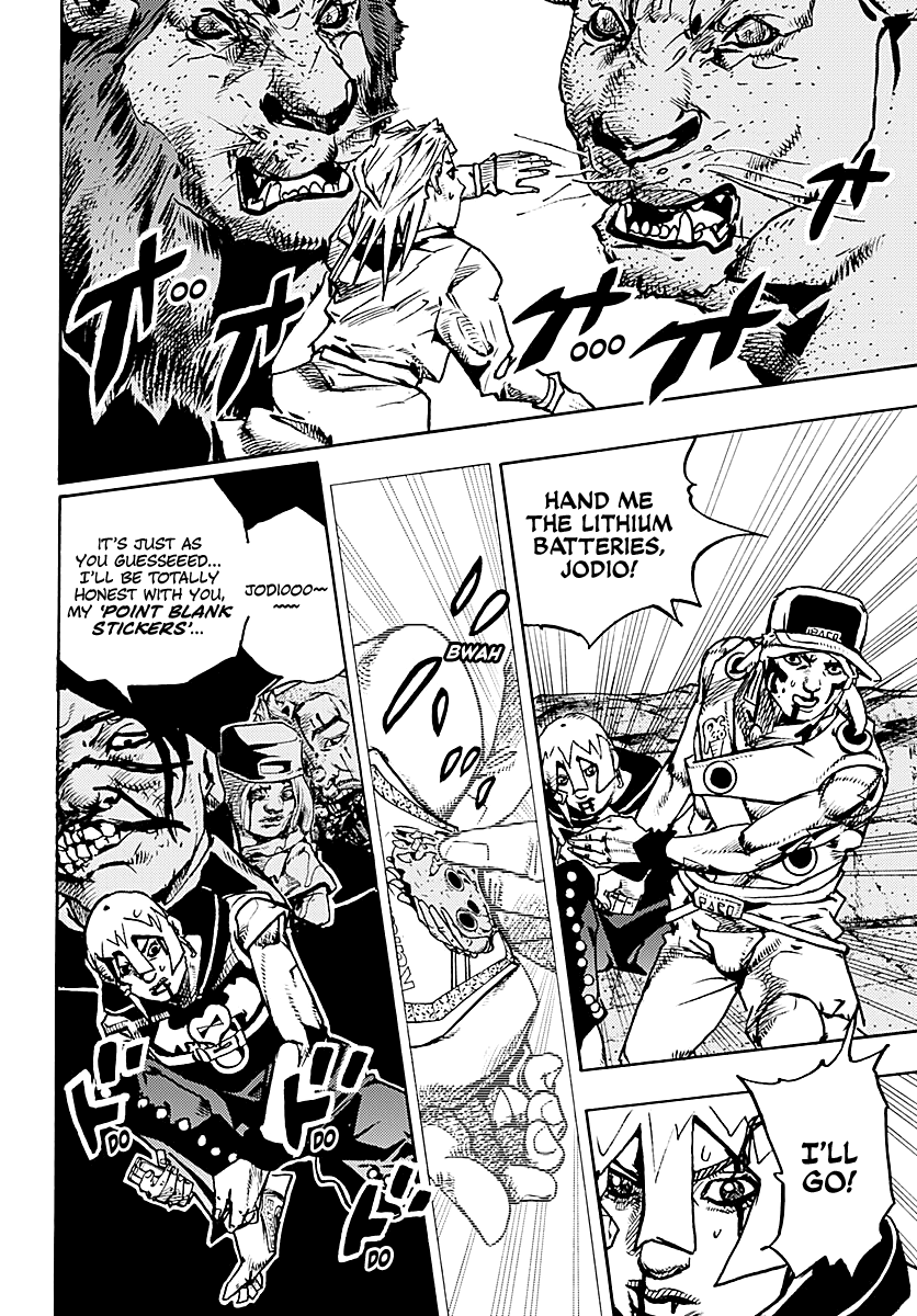 JoJo's Bizarre Adventure Part 9 - The JOJOLands Chapter 37 page 22 - Chapter 37: Usagi, Fraud, and Suspicion Part 5