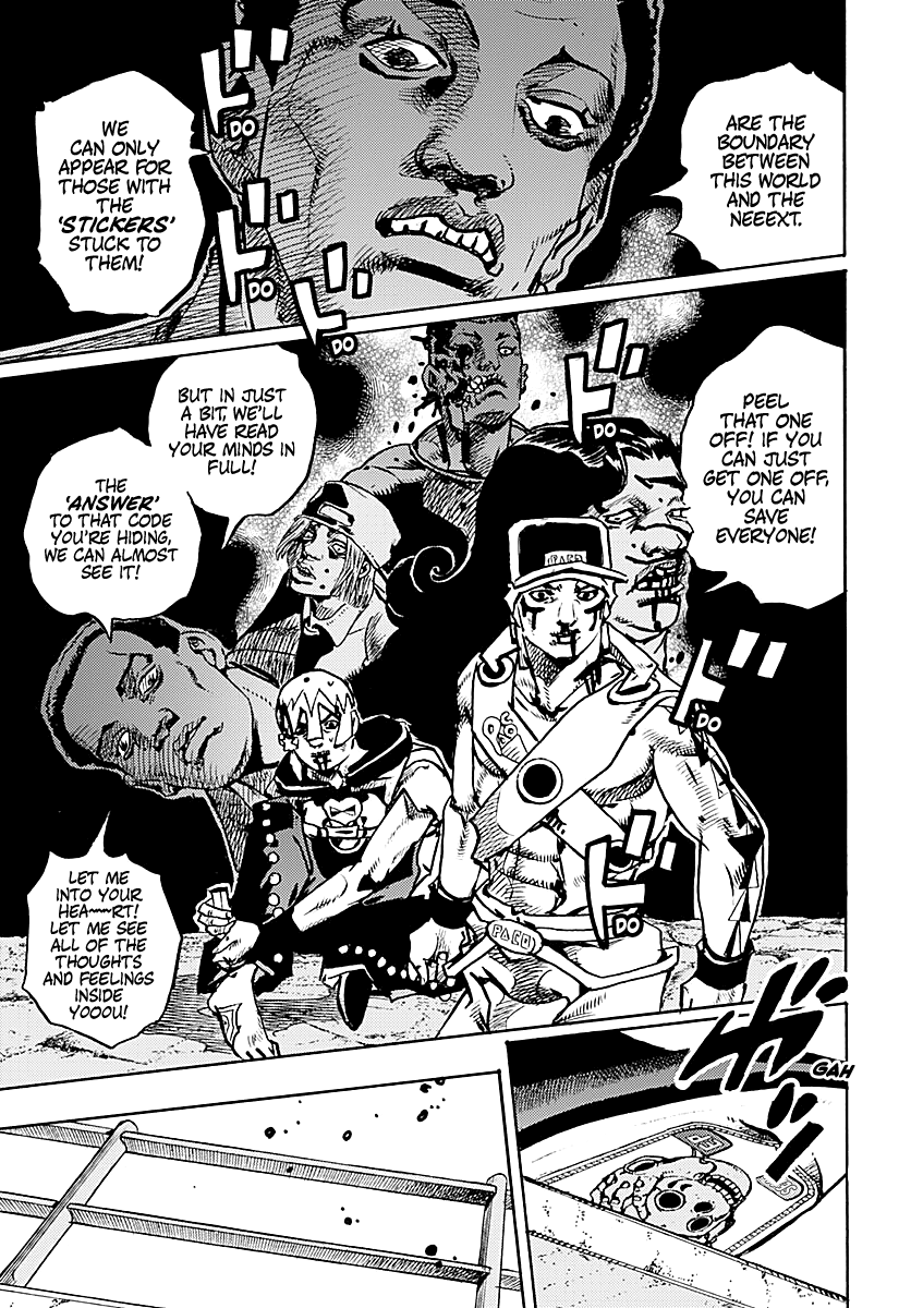 JoJo's Bizarre Adventure Part 9 - The JOJOLands Chapter 37 page 23 - Chapter 37: Usagi, Fraud, and Suspicion Part 5