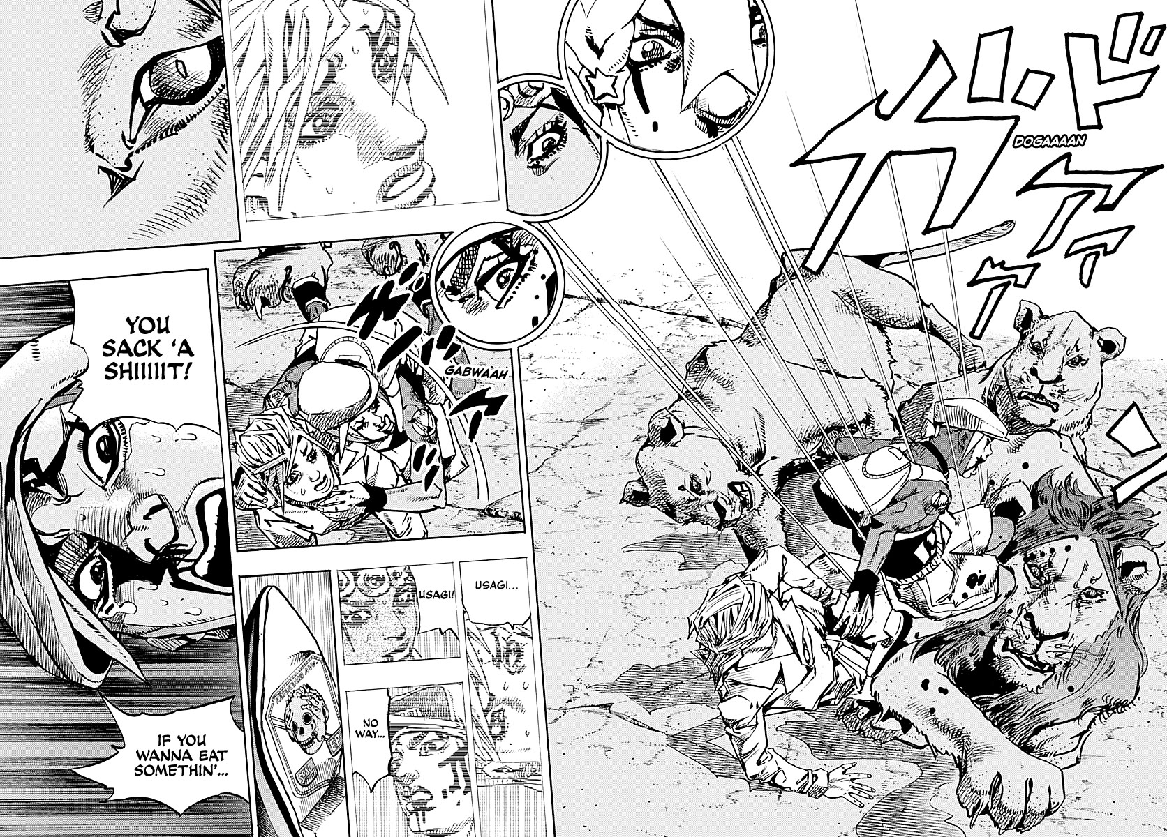 JoJo's Bizarre Adventure Part 9 - The JOJOLands Chapter 37 page 24 - Chapter 37: Usagi, Fraud, and Suspicion Part 5