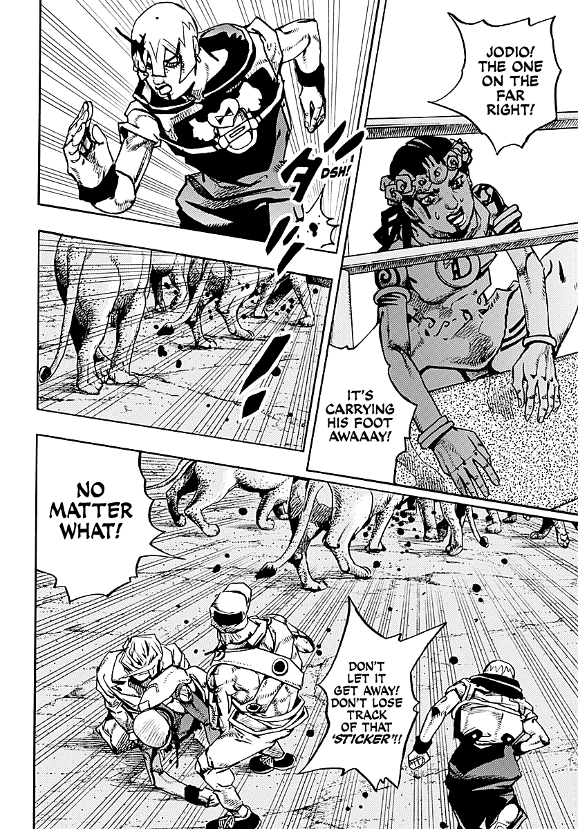 JoJo's Bizarre Adventure Part 9 - The JOJOLands Chapter 37 page 28 - Chapter 37: Usagi, Fraud, and Suspicion Part 5