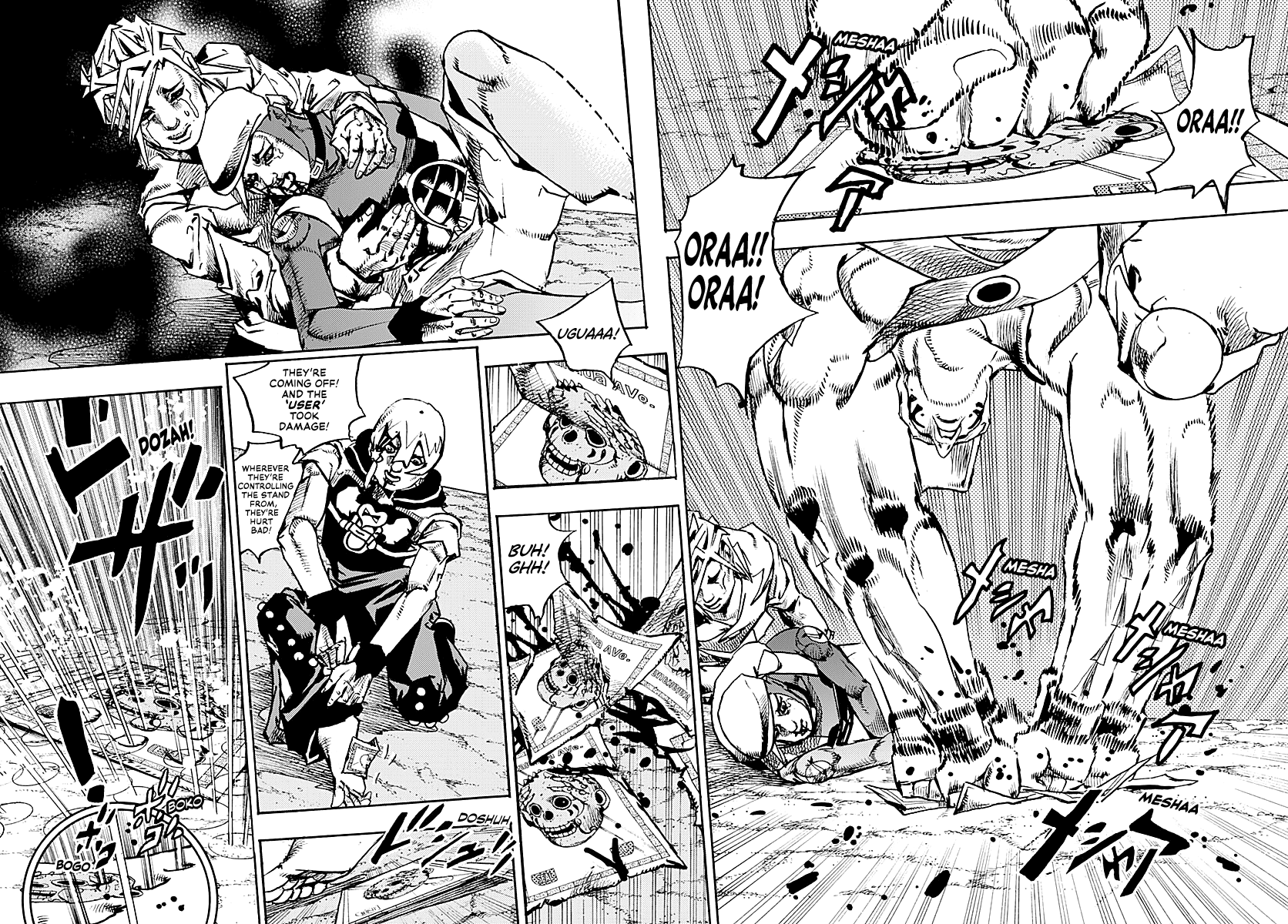 JoJo's Bizarre Adventure Part 9 - The JOJOLands Chapter 37 page 30 - Chapter 37: Usagi, Fraud, and Suspicion Part 5