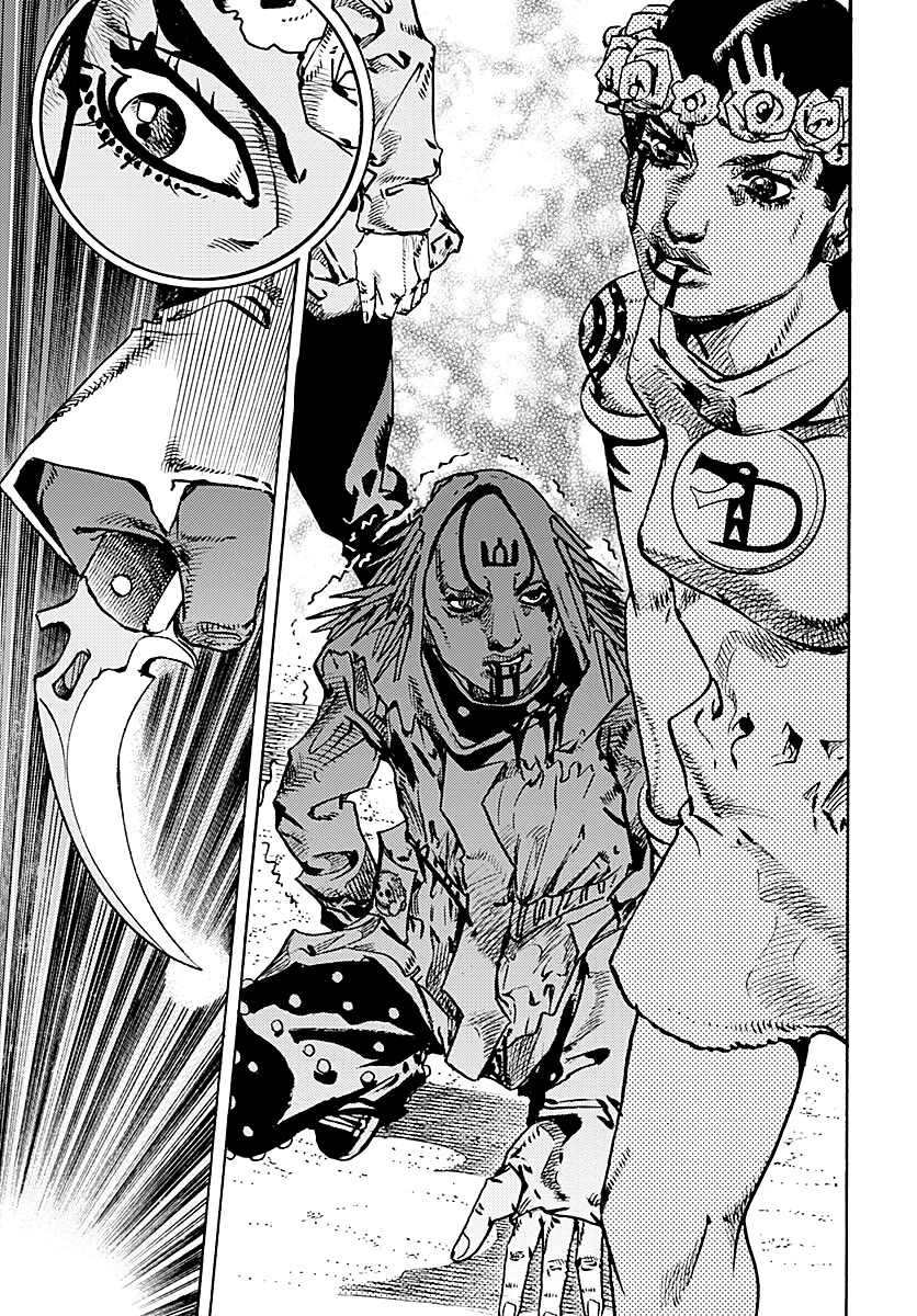 JoJo's Bizarre Adventure Part 9 - The JOJOLands Chapter 37 page 34 - Chapter 37: Usagi, Fraud, and Suspicion Part 5