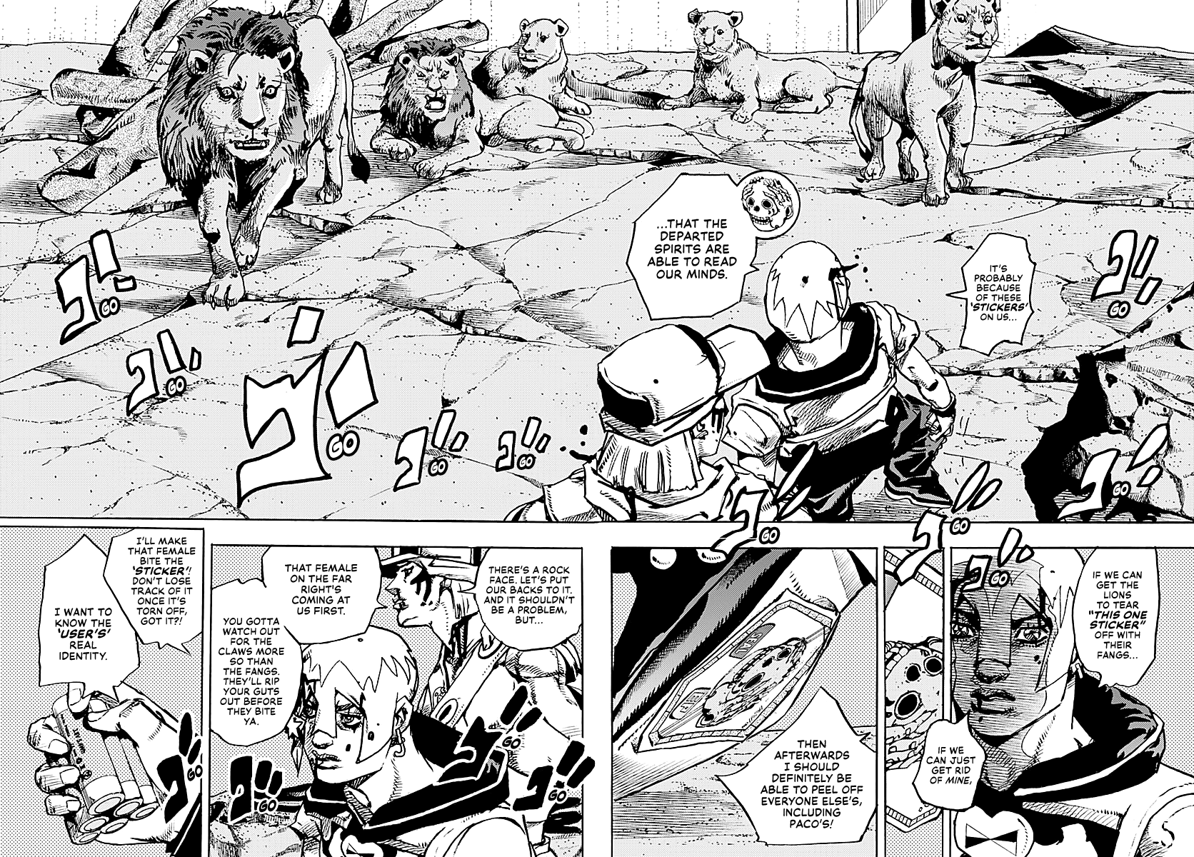 JoJo's Bizarre Adventure Part 9 - The JOJOLands Chapter 37 page 4 - Chapter 37: Usagi, Fraud, and Suspicion Part 5