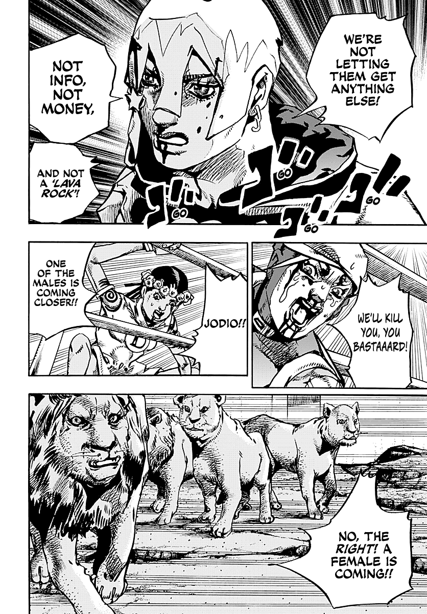 JoJo's Bizarre Adventure Part 9 - The JOJOLands Chapter 37 page 5 - Chapter 37: Usagi, Fraud, and Suspicion Part 5