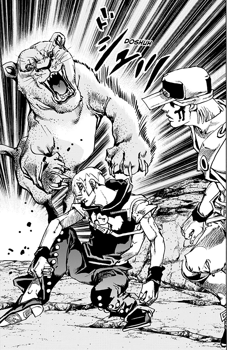 JoJo's Bizarre Adventure Part 9 - The JOJOLands Chapter 37 page 6 - Chapter 37: Usagi, Fraud, and Suspicion Part 5