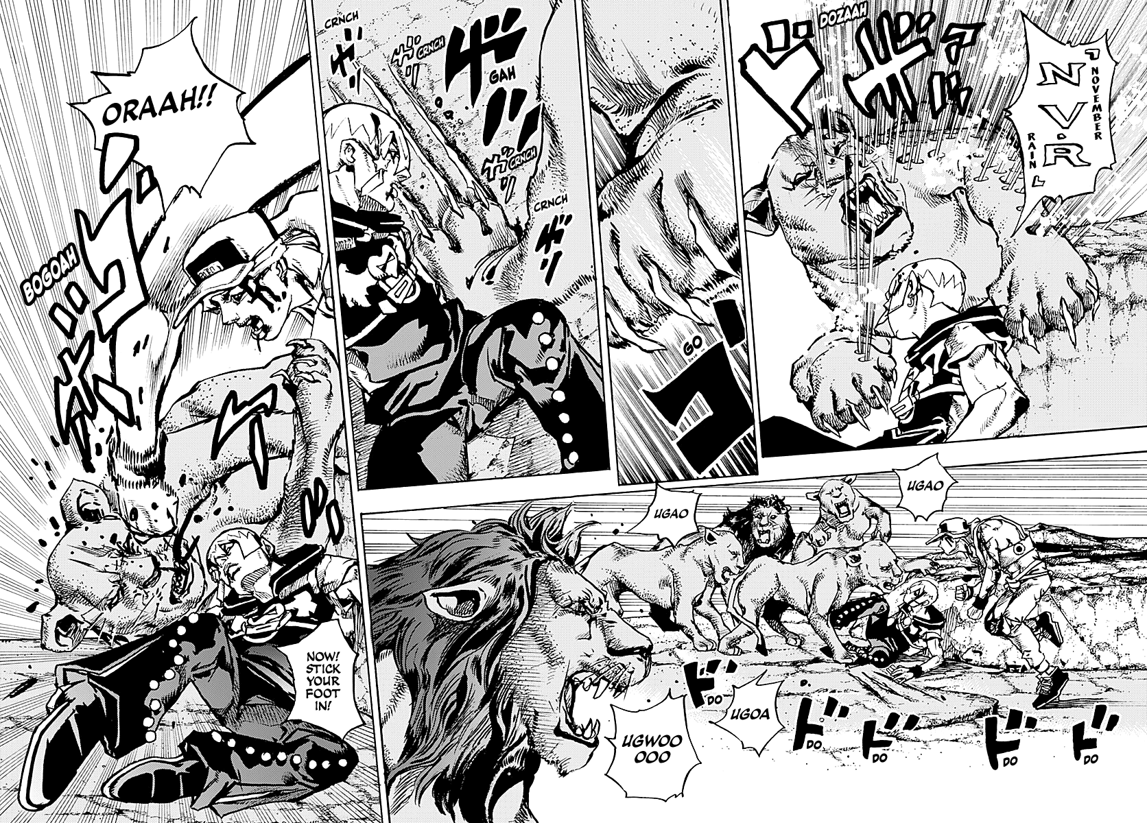 JoJo's Bizarre Adventure Part 9 - The JOJOLands Chapter 37 page 7 - Chapter 37: Usagi, Fraud, and Suspicion Part 5