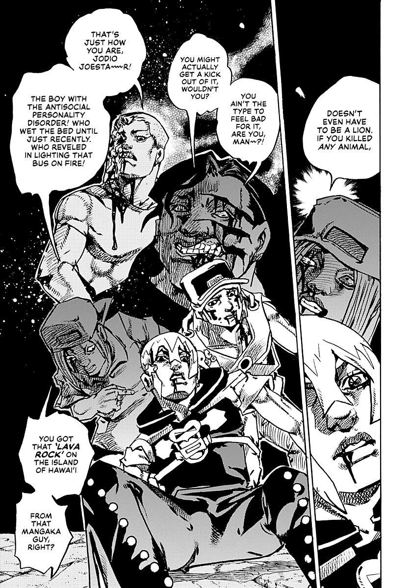 JoJo's Bizarre Adventure Part 9 - The JOJOLands Chapter 37 page 9 - Chapter 37: Usagi, Fraud, and Suspicion Part 5