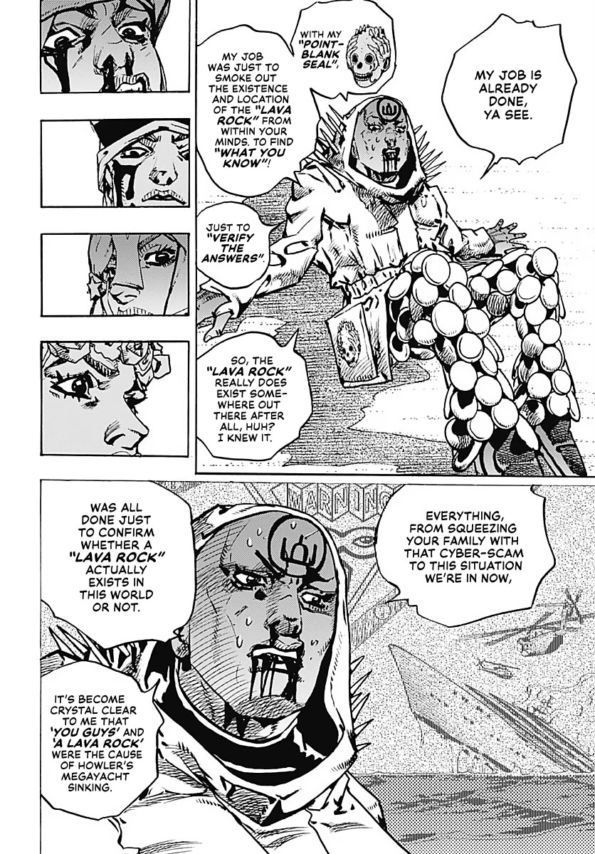 JoJo's Bizarre Adventure Part 9 - The JOJOLands Chapter 38 page 14 - Chapter 38: Usagi, Fraud, and Suspicion Part 6