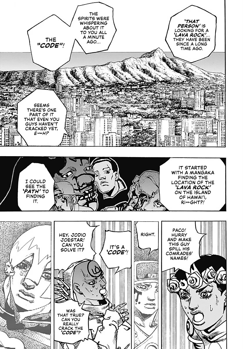 JoJo's Bizarre Adventure Part 9 - The JOJOLands Chapter 38 page 15 - Chapter 38: Usagi, Fraud, and Suspicion Part 6