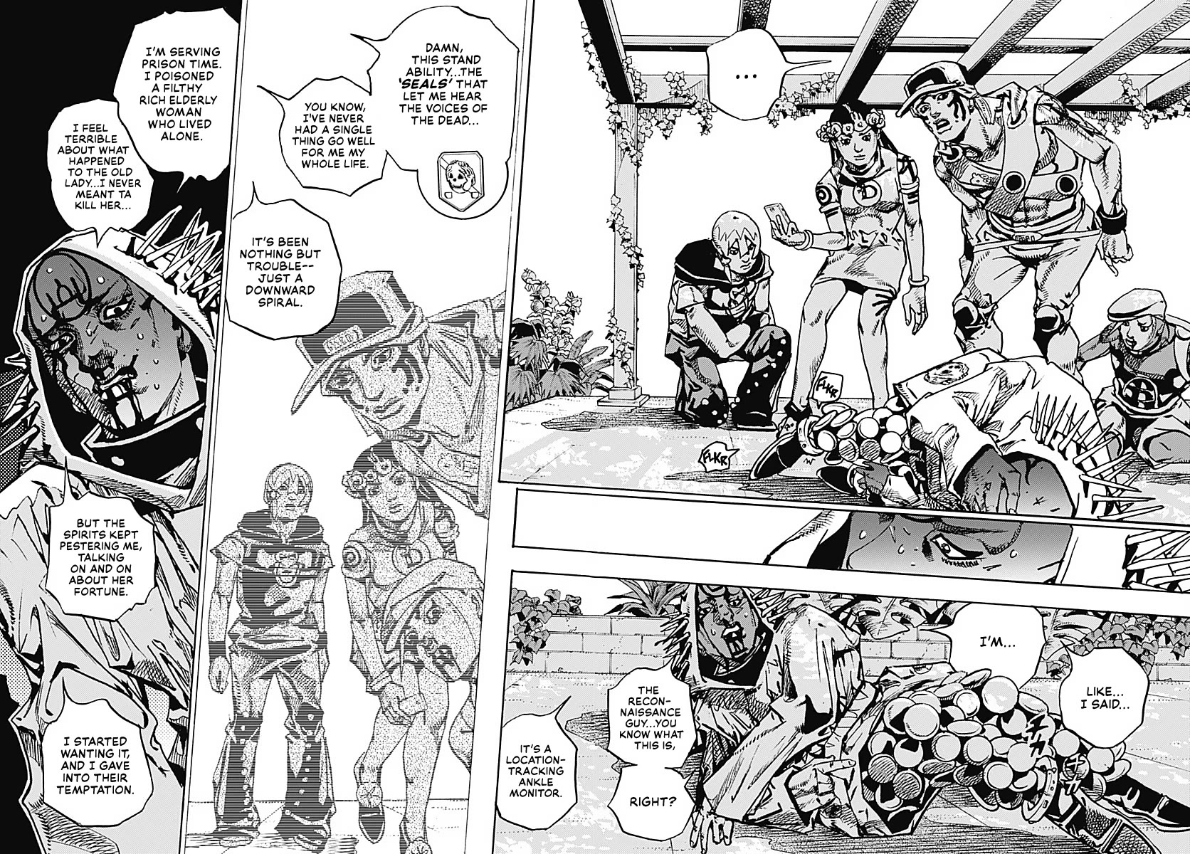 JoJo's Bizarre Adventure Part 9 - The JOJOLands Chapter 38 page 18 - Chapter 38: Usagi, Fraud, and Suspicion Part 6