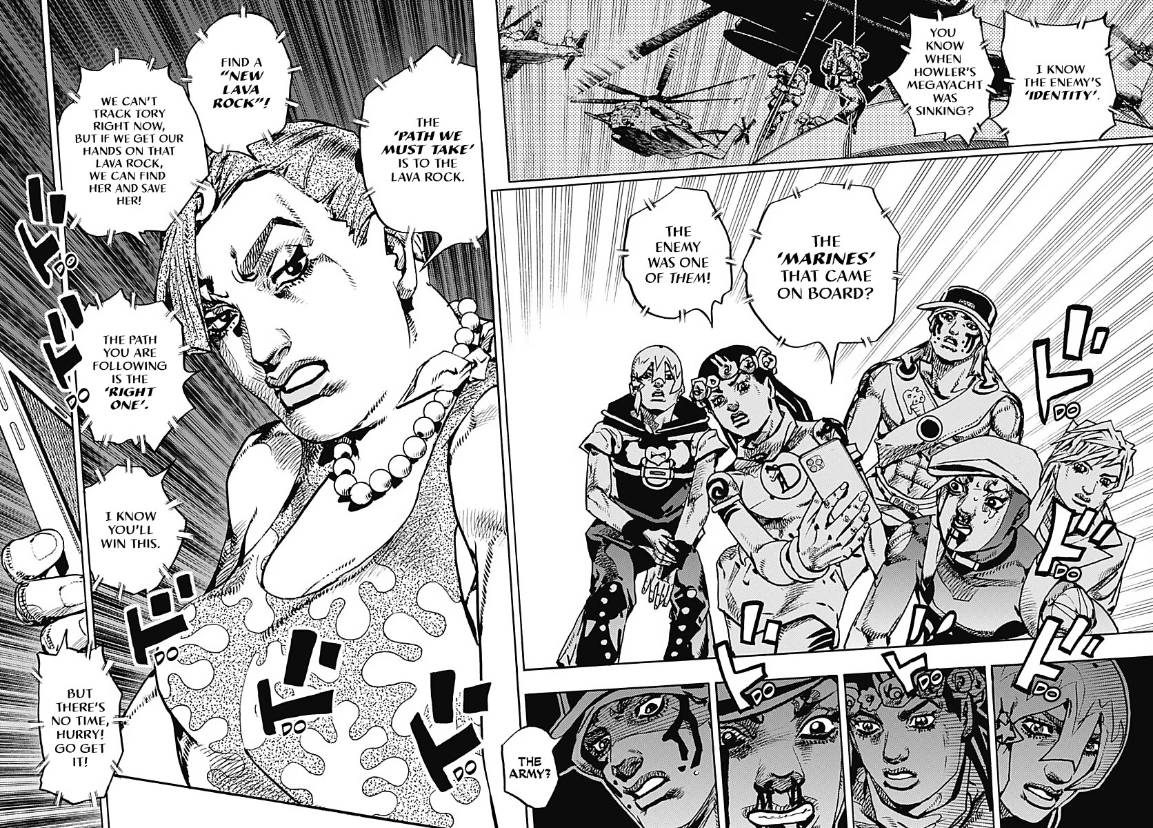 JoJo's Bizarre Adventure Part 9 - The JOJOLands Chapter 38 page 23 - Chapter 38: Usagi, Fraud, and Suspicion Part 6