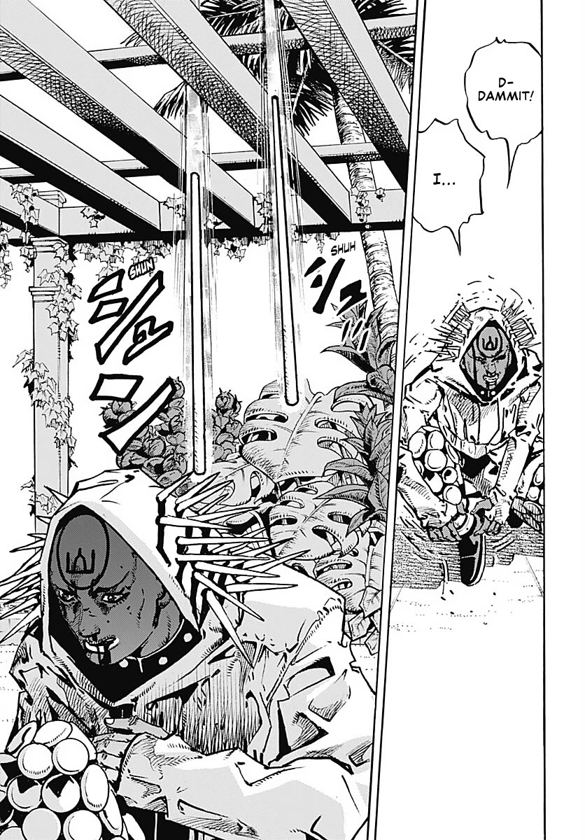 JoJo's Bizarre Adventure Part 9 - The JOJOLands Chapter 38 page 27 - Chapter 38: Usagi, Fraud, and Suspicion Part 6