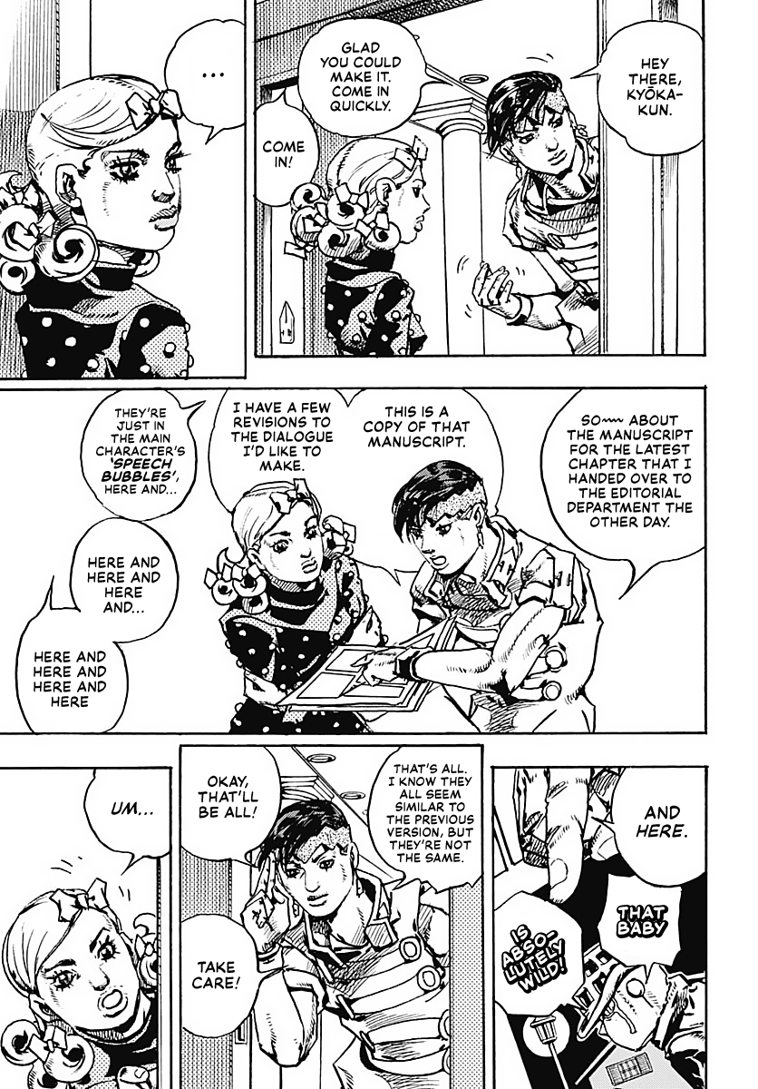 JoJo's Bizarre Adventure Part 9 - The JOJOLands Chapter 38 page 5 - Chapter 38: Usagi, Fraud, and Suspicion Part 6