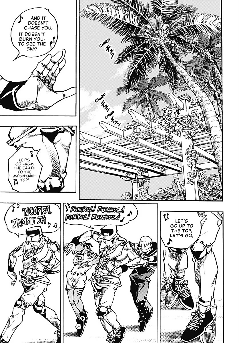 JoJo's Bizarre Adventure Part 9 - The JOJOLands Chapter 38 page 7 - Chapter 38: Usagi, Fraud, and Suspicion Part 6
