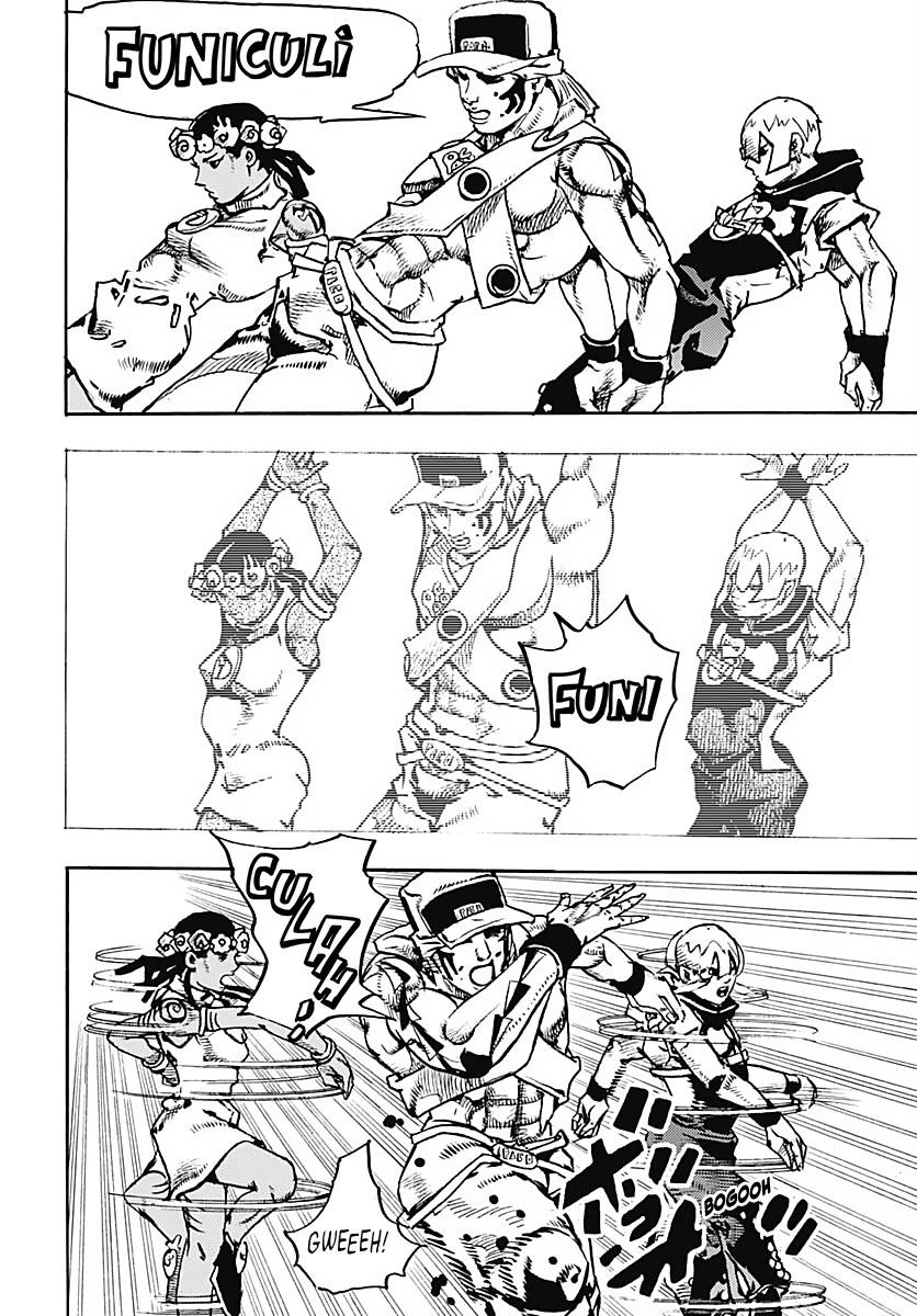 JoJo's Bizarre Adventure Part 9 - The JOJOLands Chapter 38 page 8 - Chapter 38: Usagi, Fraud, and Suspicion Part 6