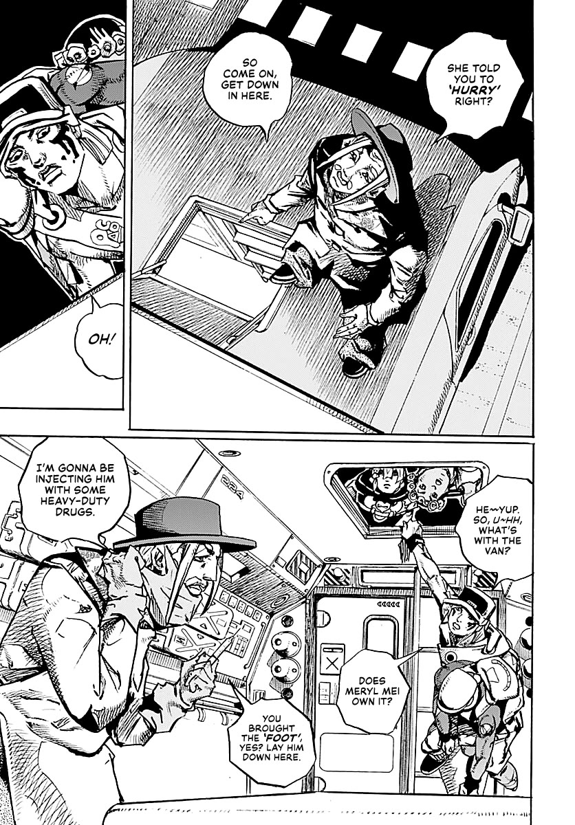 JoJo's Bizarre Adventure Part 9 - The JOJOLands Chapter 39 page 10 - Chapter 39: Underwater to the Island of Hawaii Part 1