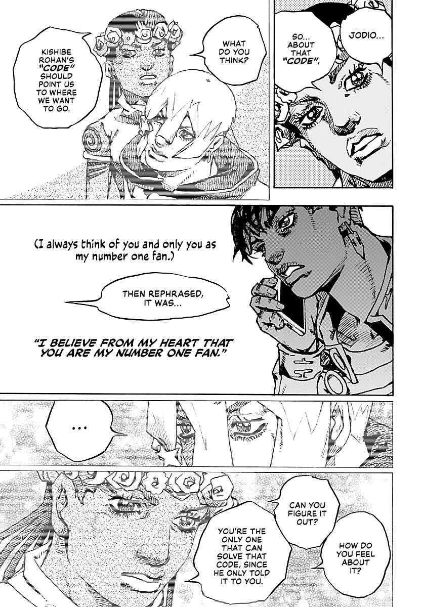 JoJo's Bizarre Adventure Part 9 - The JOJOLands Chapter 39 page 12 - Chapter 39: Underwater to the Island of Hawaii Part 1
