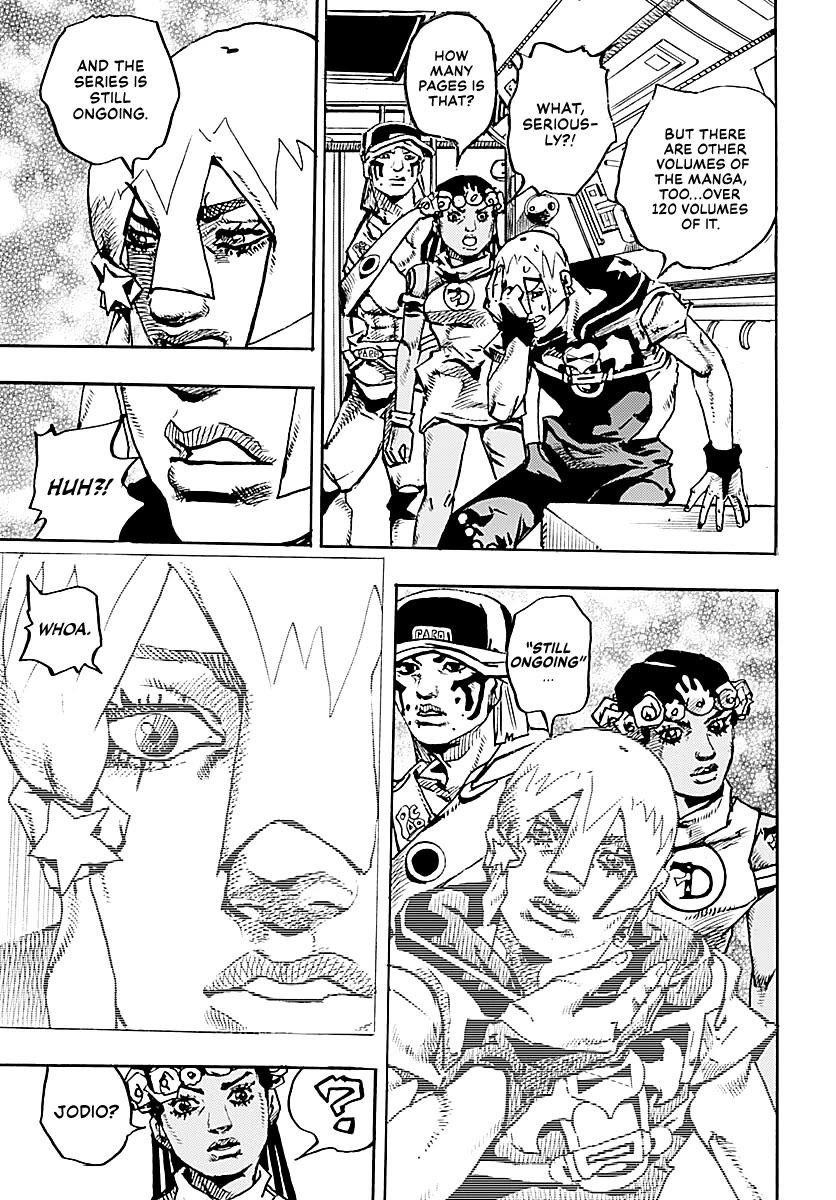 JoJo's Bizarre Adventure Part 9 - The JOJOLands Chapter 39 page 14 - Chapter 39: Underwater to the Island of Hawaii Part 1