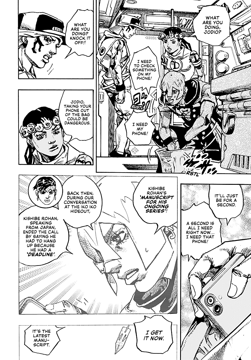 JoJo's Bizarre Adventure Part 9 - The JOJOLands Chapter 39 page 15 - Chapter 39: Underwater to the Island of Hawaii Part 1