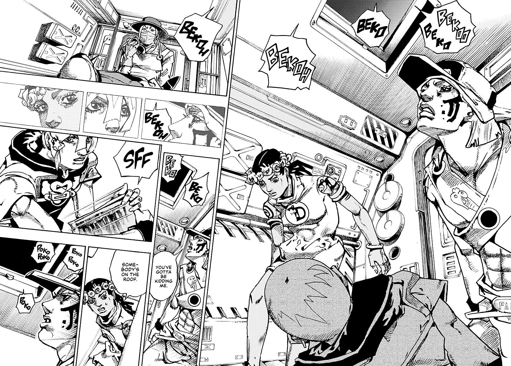 JoJo's Bizarre Adventure Part 9 - The JOJOLands Chapter 39 page 17 - Chapter 39: Underwater to the Island of Hawaii Part 1