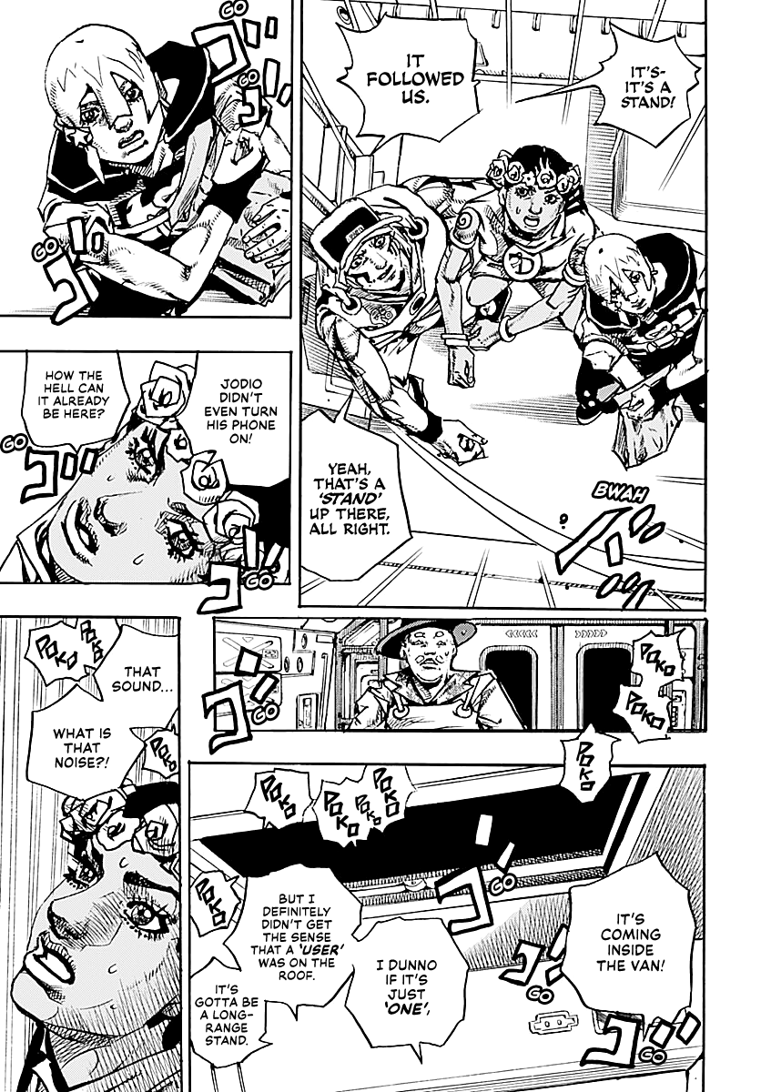 JoJo's Bizarre Adventure Part 9 - The JOJOLands Chapter 39 page 19 - Chapter 39: Underwater to the Island of Hawaii Part 1