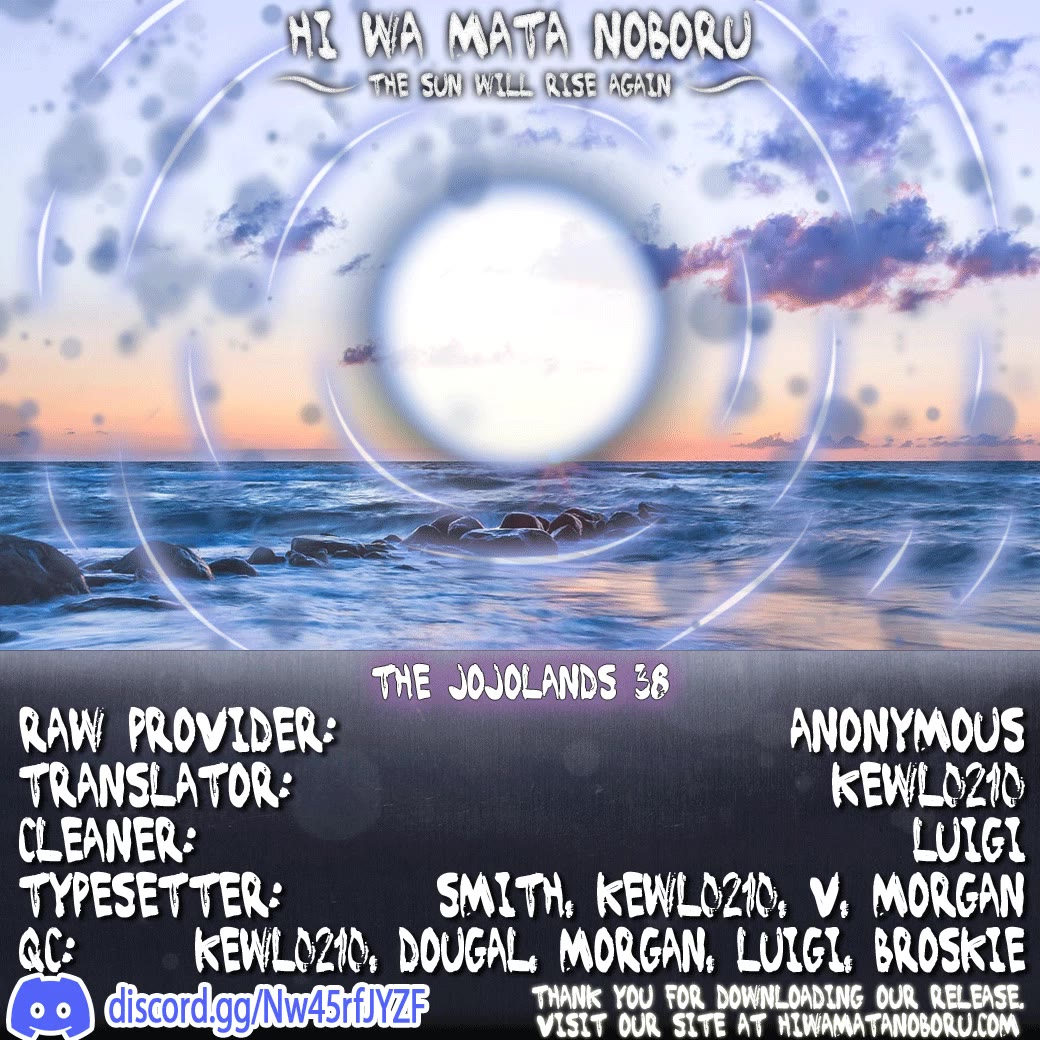 JoJo's Bizarre Adventure Part 9 - The JOJOLands Chapter 39 page 30 - Chapter 39: Underwater to the Island of Hawaii Part 1