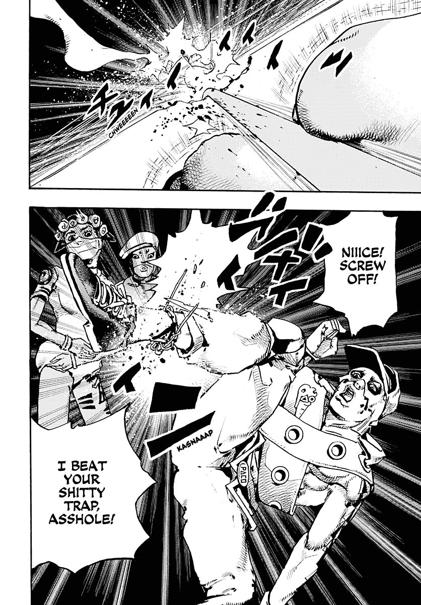 JoJo's Bizarre Adventure Part 9 - The JOJOLands Chapter 4 page 17 - Chapter 4: Vs. Kishibe Rohan
