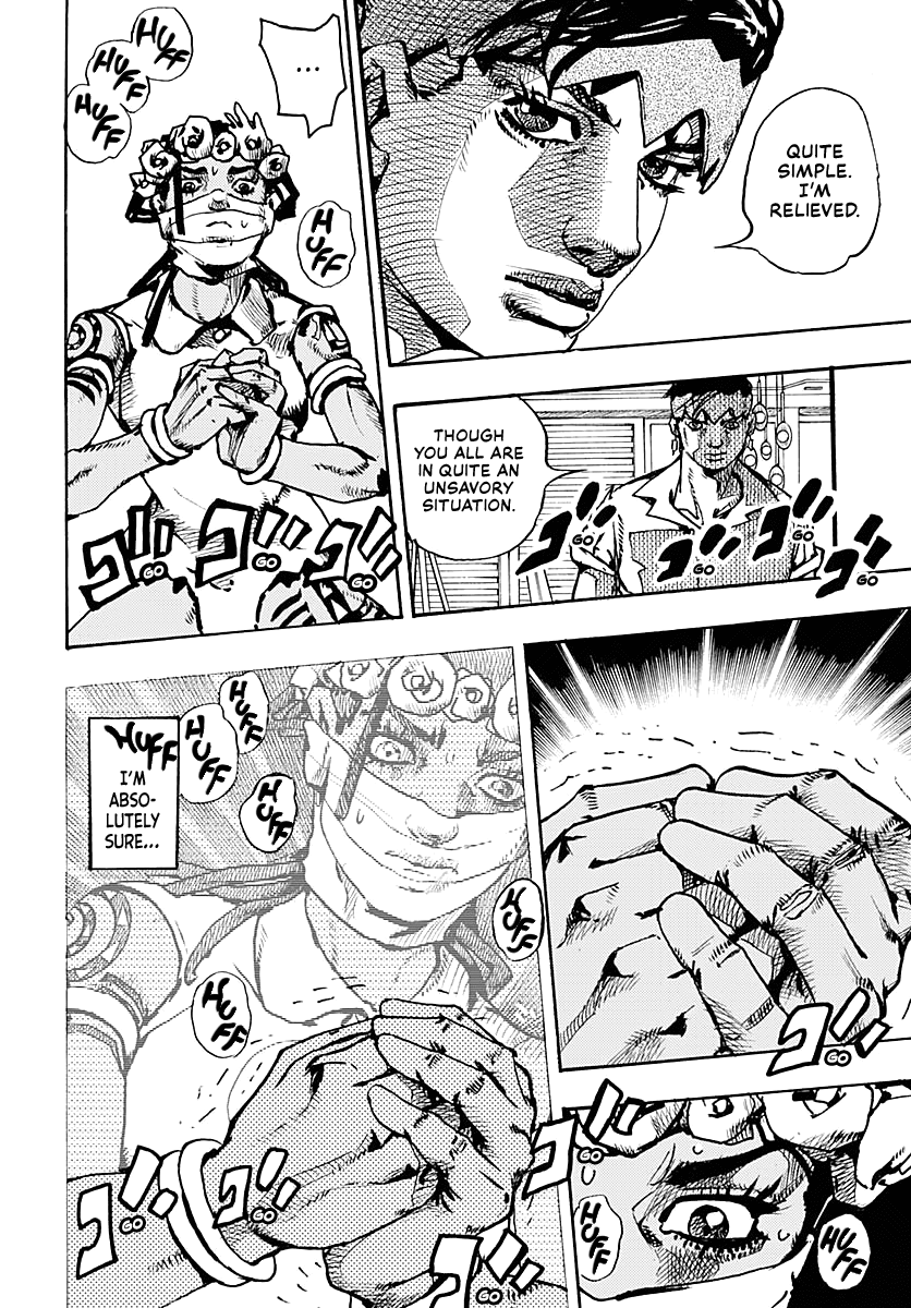 JoJo's Bizarre Adventure Part 9 - The JOJOLands Chapter 4 page 35 - Chapter 4: Vs. Kishibe Rohan