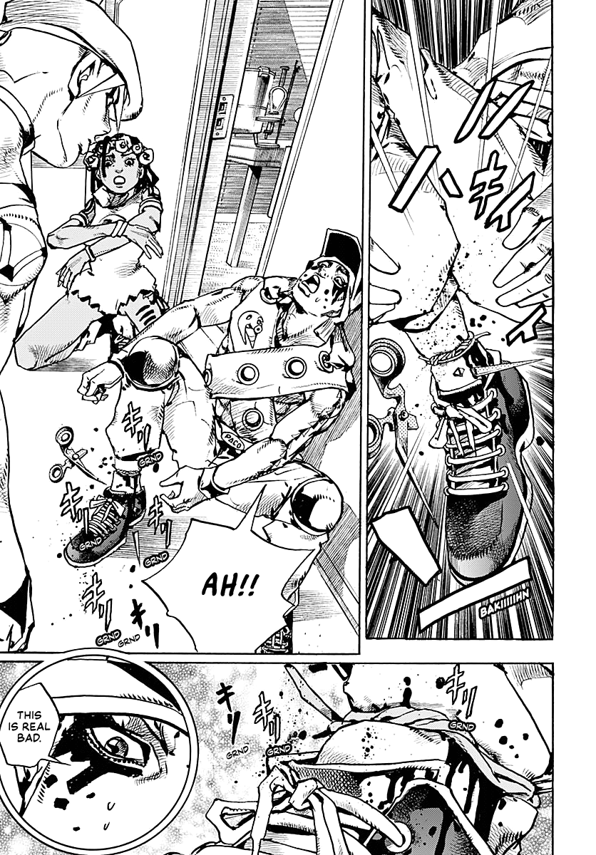 JoJo's Bizarre Adventure Part 9 - The JOJOLands Chapter 4 page 7 - Chapter 4: Vs. Kishibe Rohan