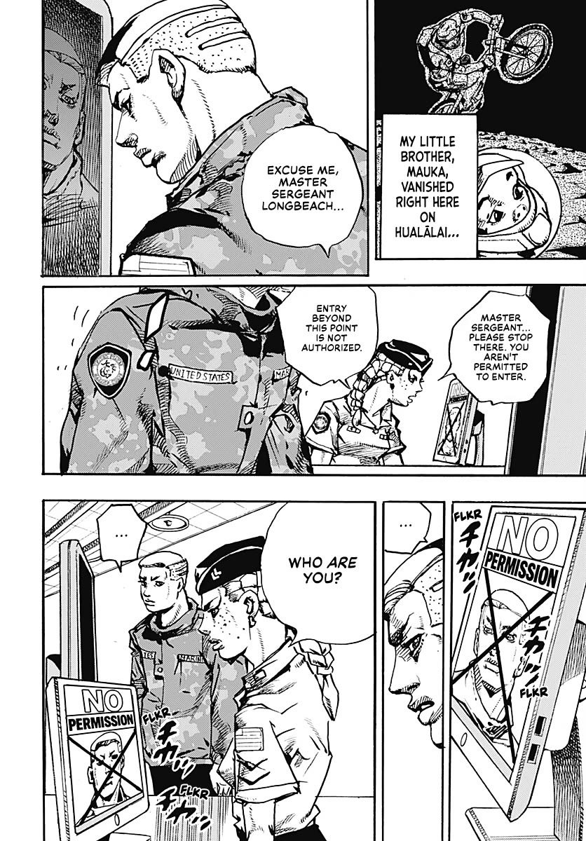 JoJo's Bizarre Adventure Part 9 - The JOJOLands Chapter 40 page 15 - Chapter 40: Underwater to the Island of Hawaii Part 2