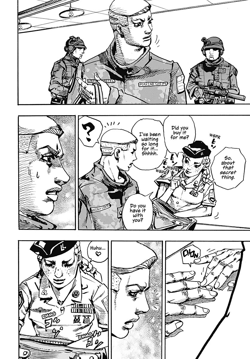 JoJo's Bizarre Adventure Part 9 - The JOJOLands Chapter 40 page 17 - Chapter 40: Underwater to the Island of Hawaii Part 2