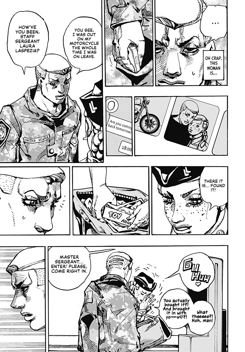JoJo's Bizarre Adventure Part 9 - The JOJOLands Chapter 40 page 18 - Chapter 40: Underwater to the Island of Hawaii Part 2