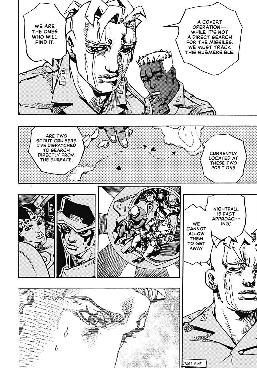 JoJo's Bizarre Adventure Part 9 - The JOJOLands Chapter 40 page 23 - Chapter 40: Underwater to the Island of Hawaii Part 2