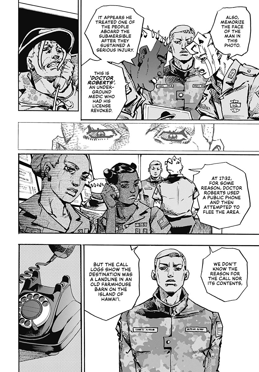 JoJo's Bizarre Adventure Part 9 - The JOJOLands Chapter 40 page 25 - Chapter 40: Underwater to the Island of Hawaii Part 2