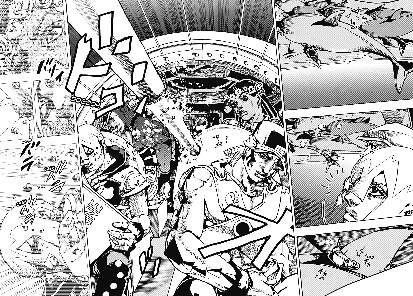 JoJo's Bizarre Adventure Part 9 - The JOJOLands Chapter 40 page 32 - Chapter 40: Underwater to the Island of Hawaii Part 2