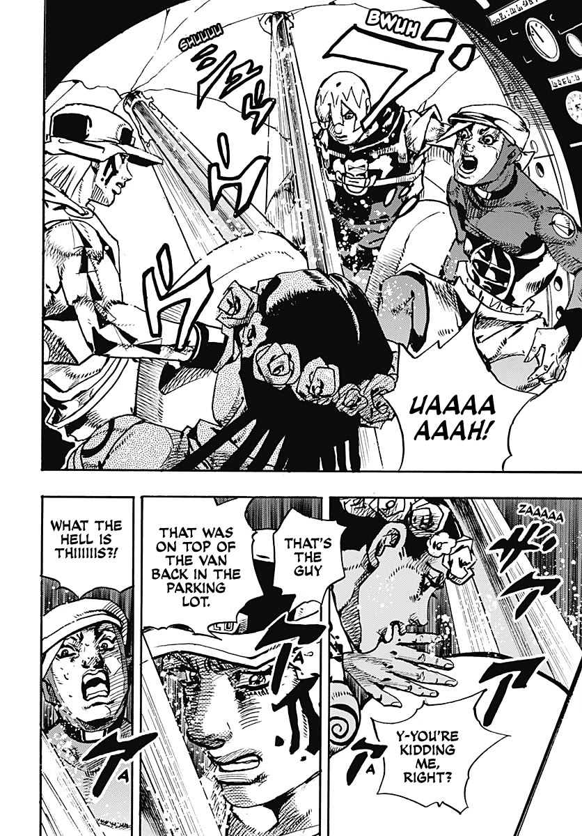 JoJo's Bizarre Adventure Part 9 - The JOJOLands Chapter 40 page 35 - Chapter 40: Underwater to the Island of Hawaii Part 2