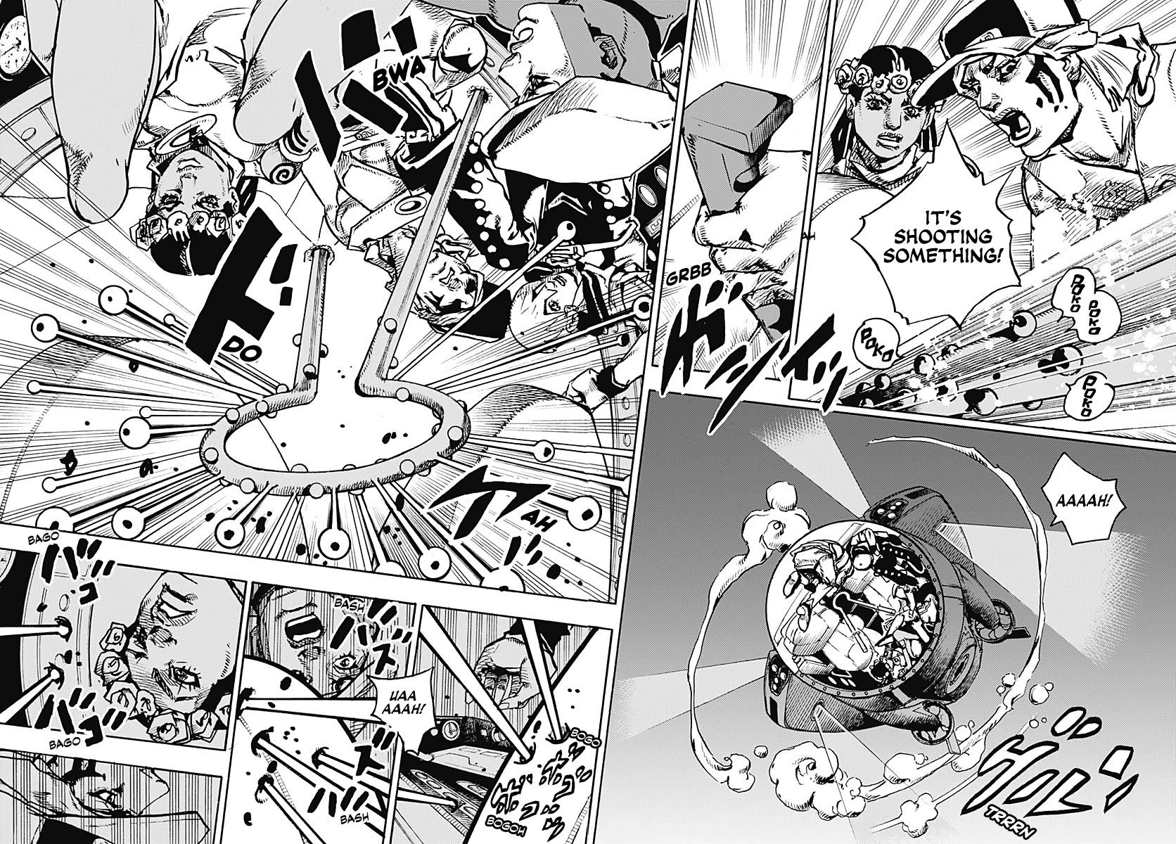JoJo's Bizarre Adventure Part 9 - The JOJOLands Chapter 40 page 37 - Chapter 40: Underwater to the Island of Hawaii Part 2