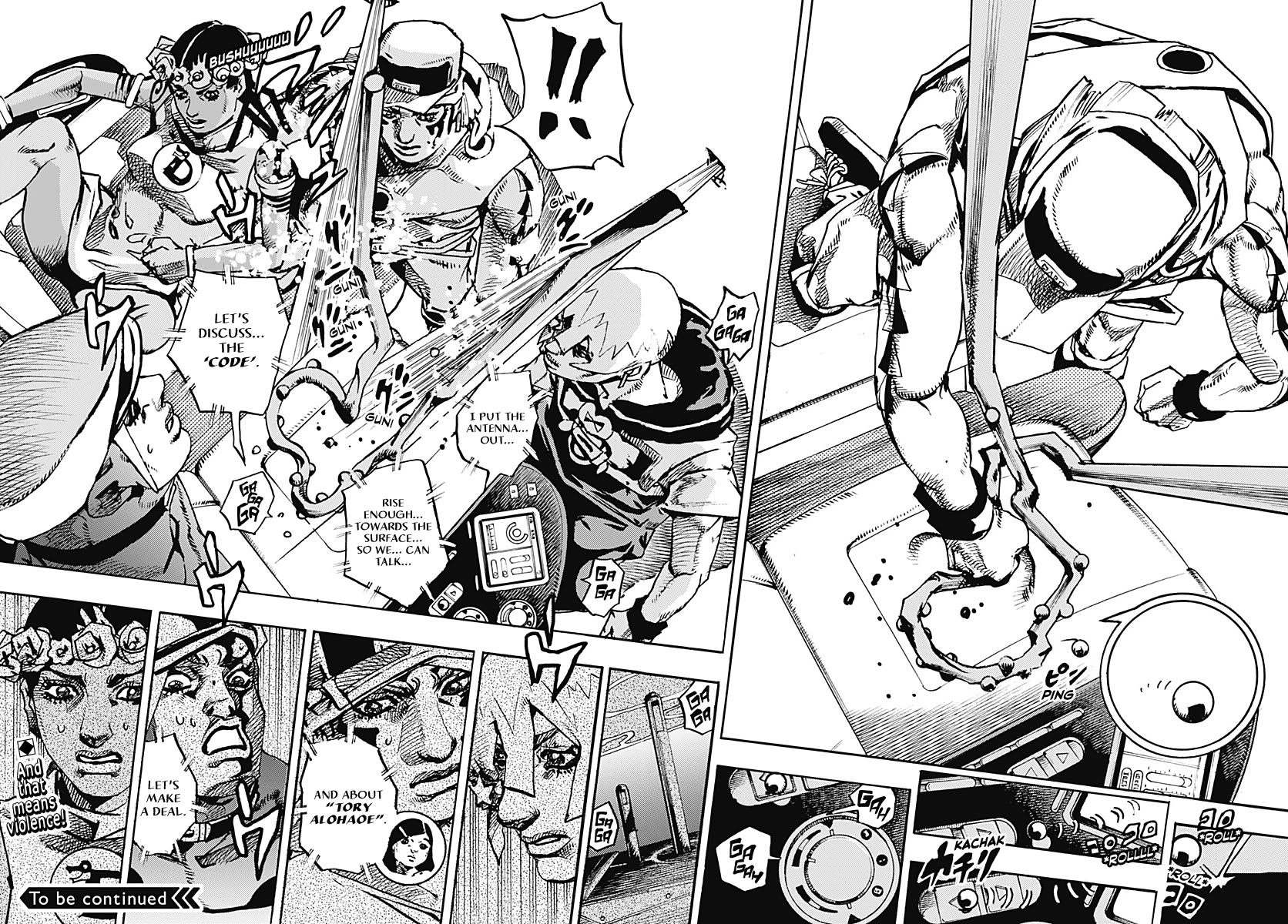 JoJo's Bizarre Adventure Part 9 - The JOJOLands Chapter 40 page 39 - Chapter 40: Underwater to the Island of Hawaii Part 2