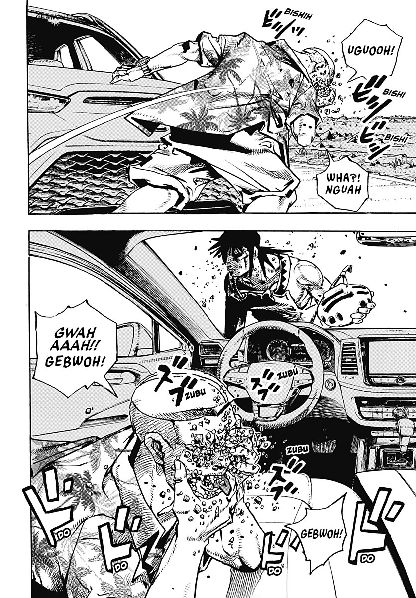 JoJo's Bizarre Adventure Part 9 - The JOJOLands Chapter 40 page 7 - Chapter 40: Underwater to the Island of Hawaii Part 2