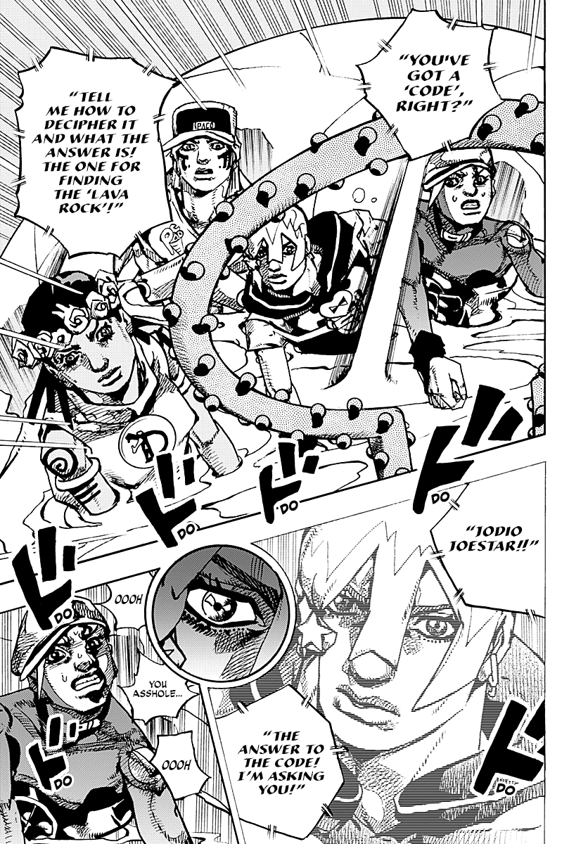 JoJo's Bizarre Adventure Part 9 - The JOJOLands Chapter 41 page 10 - Chapter 41: Underwater to the Island of Hawaii Part 3