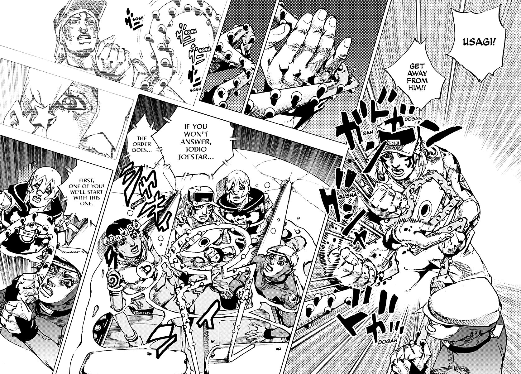 JoJo's Bizarre Adventure Part 9 - The JOJOLands Chapter 41 page 12 - Chapter 41: Underwater to the Island of Hawaii Part 3