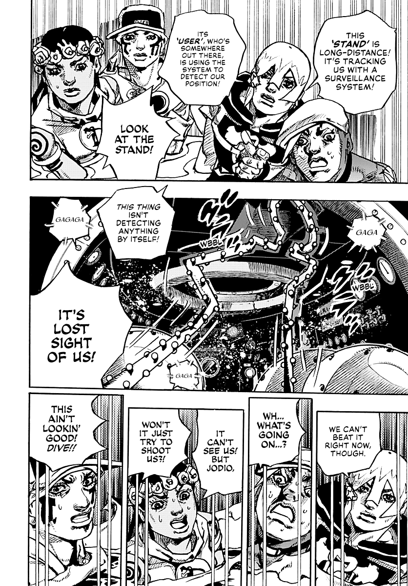 JoJo's Bizarre Adventure Part 9 - The JOJOLands Chapter 41 page 16 - Chapter 41: Underwater to the Island of Hawaii Part 3