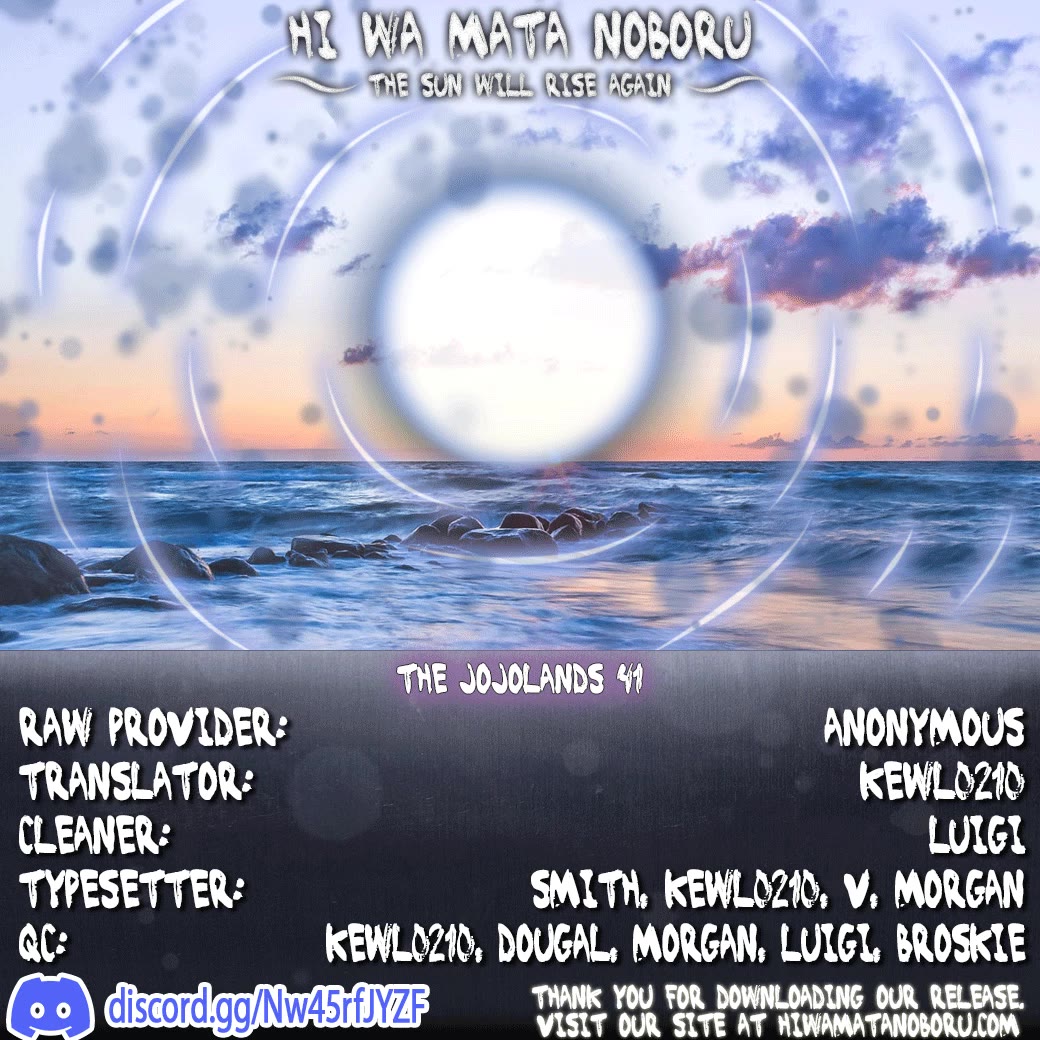 JoJo's Bizarre Adventure Part 9 - The JOJOLands Chapter 41 page 20 - Chapter 41: Underwater to the Island of Hawaii Part 3