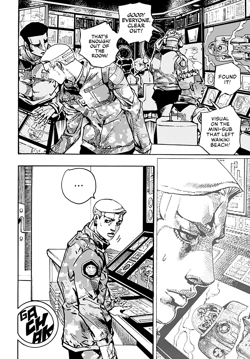 JoJo's Bizarre Adventure Part 9 - The JOJOLands Chapter 41 page 3 - Chapter 41: Underwater to the Island of Hawaii Part 3